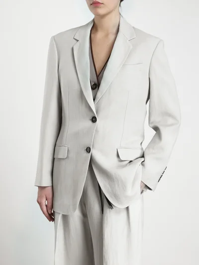 Жакет цвет жемчуг — превью 3