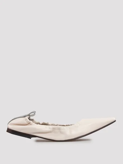 Балетки цвет слоновая — превью 1