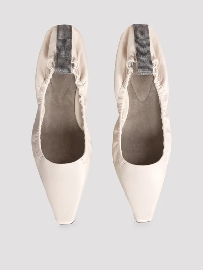 Балетки цвет слоновая — превью 4