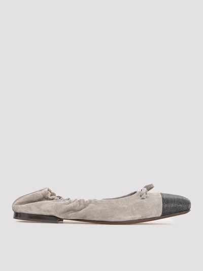 Балетки цвет серый — превью 1