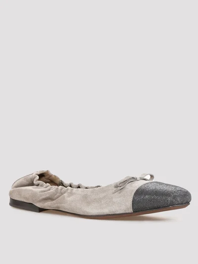 Балетки цвет серый — превью 2