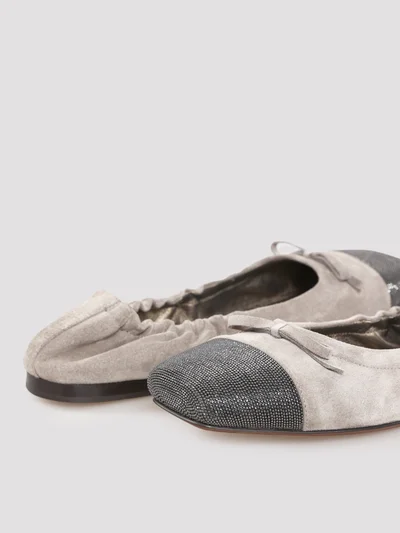 Балетки цвет серый — превью 3