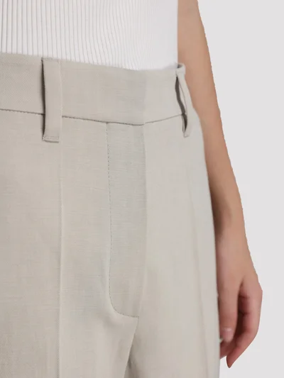 Брюки цвет жемчуг — превью 5