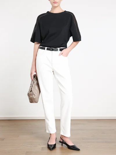 Футболка цвет черный — превью 2