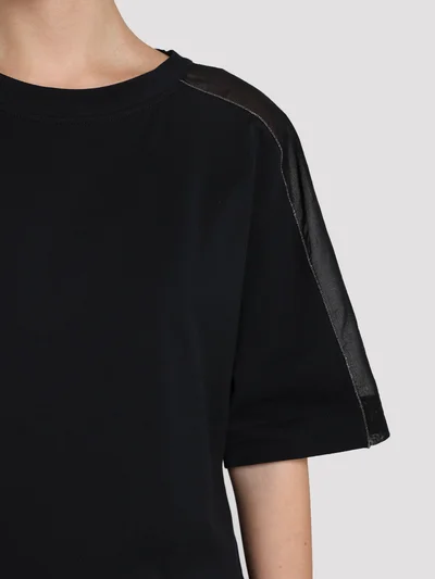 Футболка цвет черный — превью 5