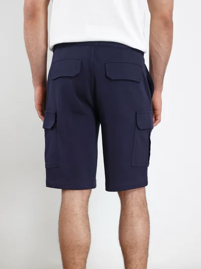 Шорты цвет синий — превью 4