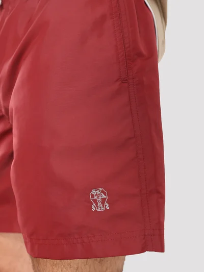 Шорты цвет красный — превью 5