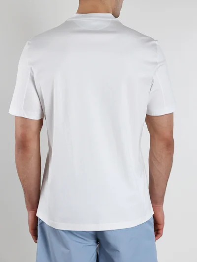 Футболка цвет белый — превью 4