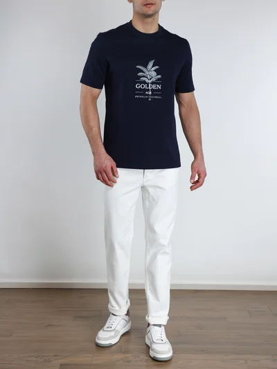 Джинсы цвет белый — превью 2