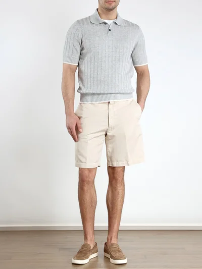 Шорты цвет синий — превью 2