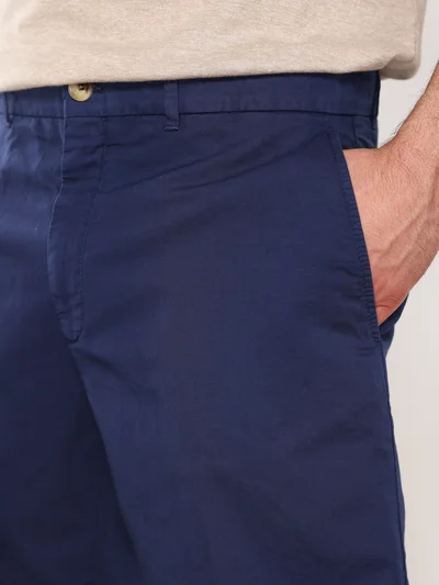 Шорты цвет синий — превью 5