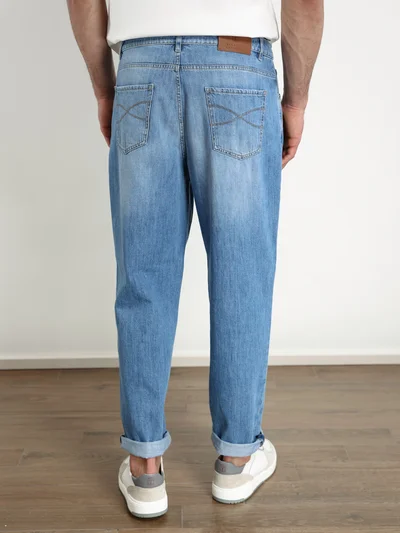 Джинсы цвет синий — превью 4