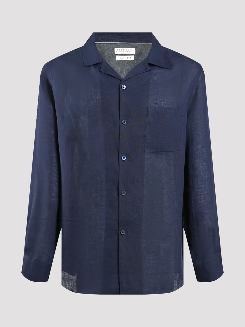 Рубашка цвет синий