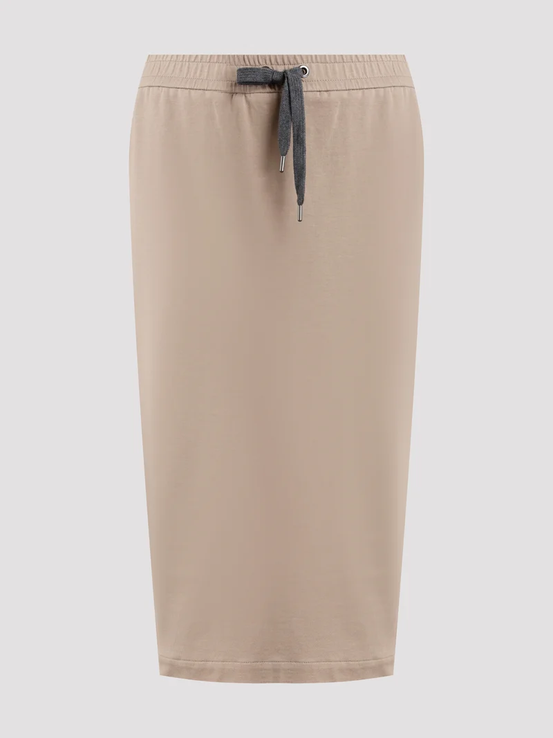 Юбка цвет кофе