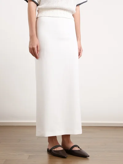 Юбка цвет белый — превью 3
