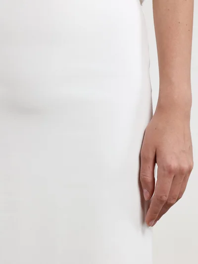 Юбка цвет белый — превью 5