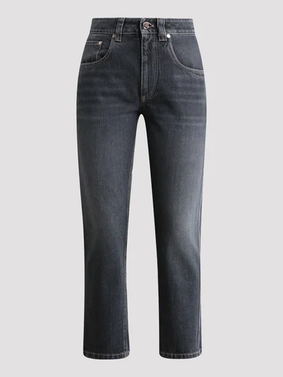 Джинсы цвет синий — превью 1