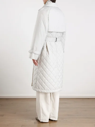 Пальто цвет жемчуг — превью 4