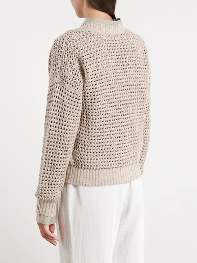 Кардиган цвет светло-бежевый — превью 4