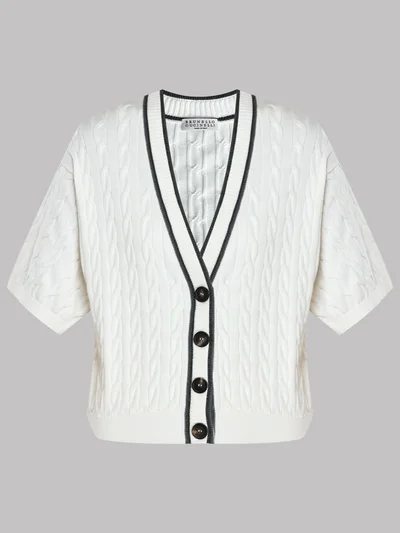 Кардиган цвет белый — превью 1