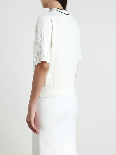 Кардиган цвет белый — превью 4