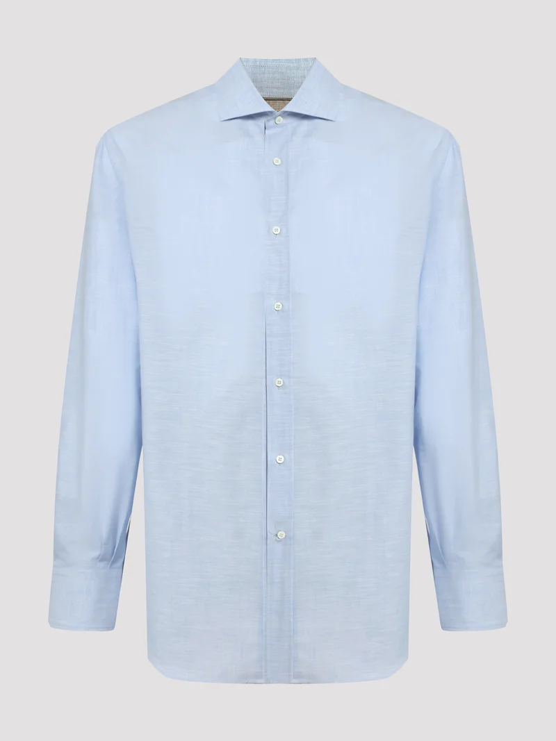 Рубашка цвет голубой