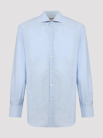 Рубашка цвет голубой — превью 1