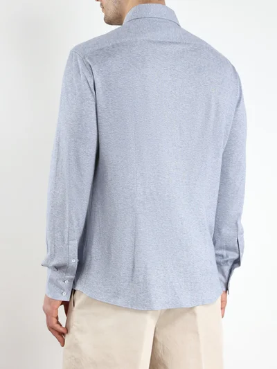 Рубашка цвет голубой — превью 4