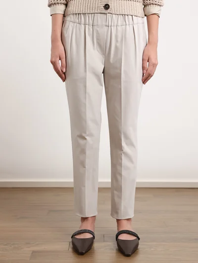 Брюки цвет бежевый — превью 3