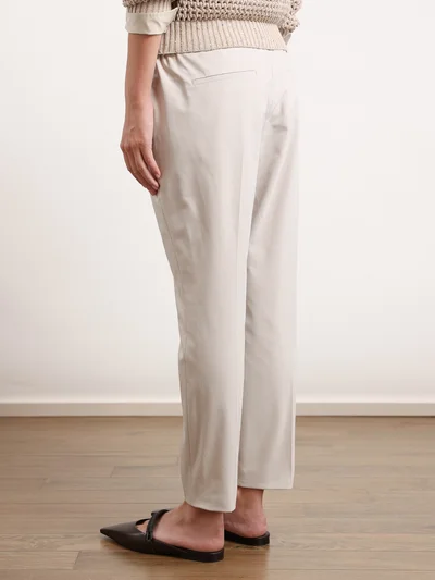 Брюки цвет бежевый — превью 4