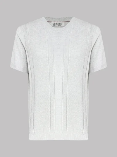 Джемпер цвет светло-серый — превью 1