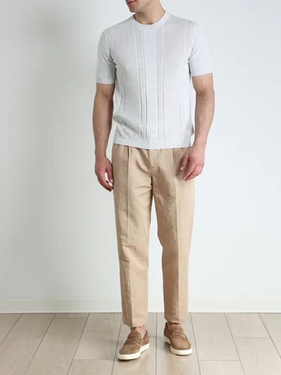 Джемпер цвет светло-серый — превью 2