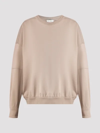 Свитшот цвет кофе — превью 1