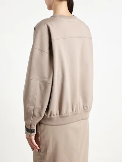 Свитшот цвет кофе — превью 4