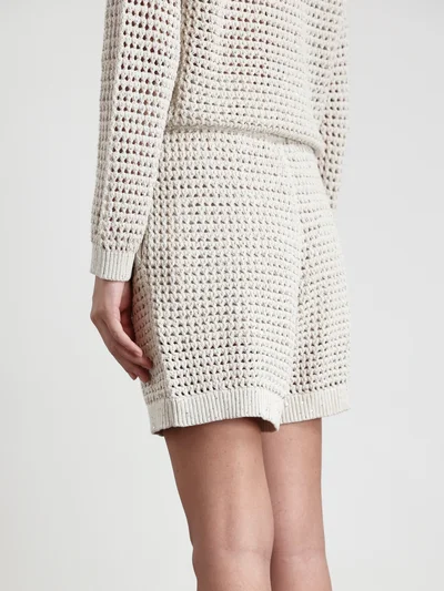 Шорты цвет овес — превью 4