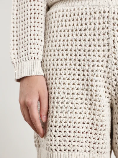 Шорты цвет овес — превью 5