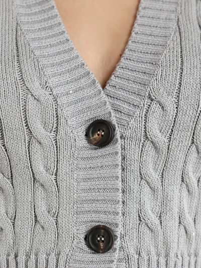 Жилет цвет светло-серый — превью 5