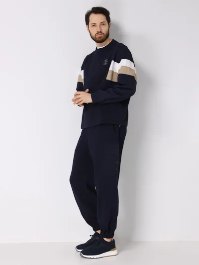 Брюки цвет синий — превью 2