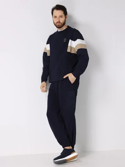 Брюки цвет синий — превью 4