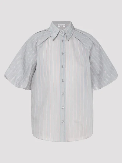 Рубашка цвет серый — превью 1