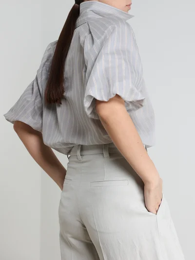 Рубашка цвет серый — превью 4