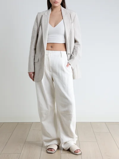 Брюки цвет белый — превью 2