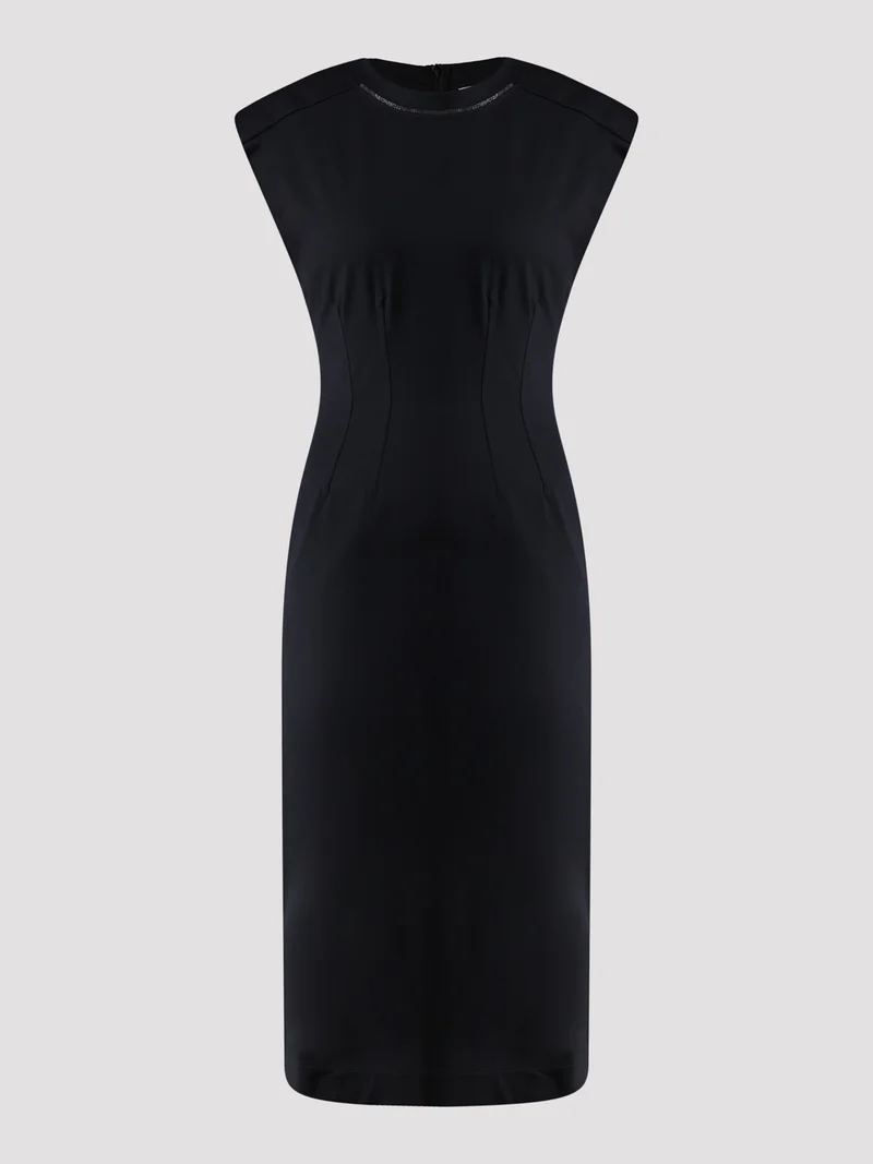 Платье цвет черный