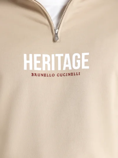 Толстовка цвет бежевый — превью 6