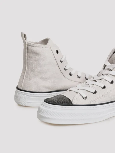 Кеды цвет молочный — превью 4