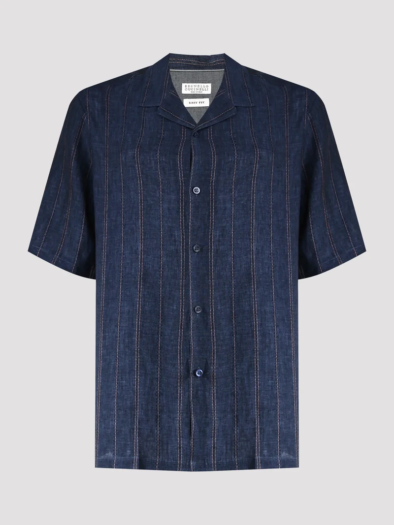 Рубашка цвет синий