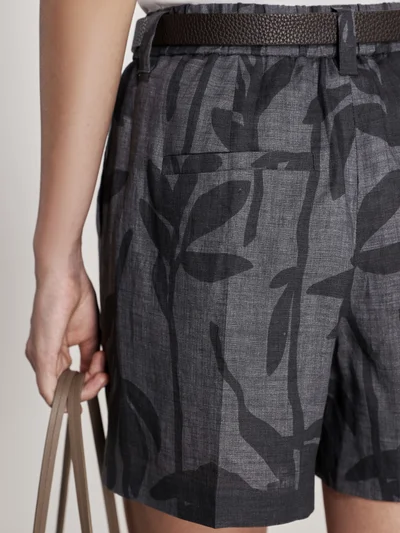 Шорты цвет серый — превью 4