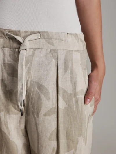 Брюки цвет натуральный — превью 3