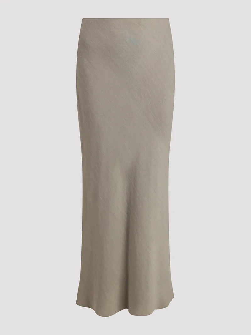 Юбка цвет хаки