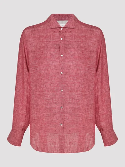 Рубашка цвет розовый — превью 1